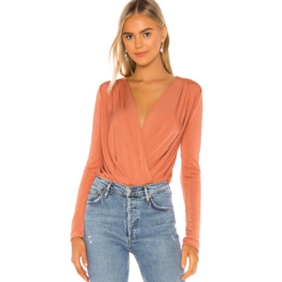 NWOT Free People turnt Ginger spice bodysuit small - Picture 3 of 7